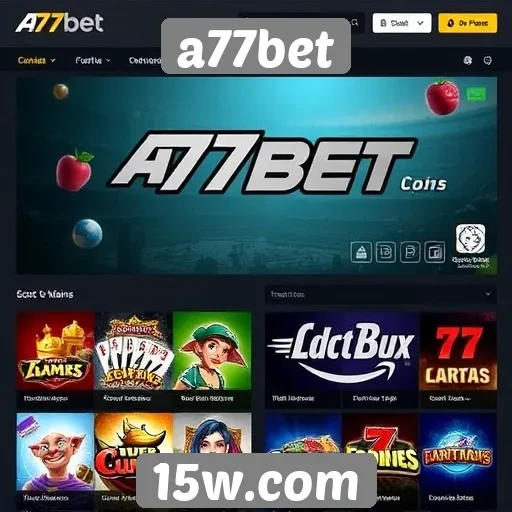a77bet oferece ampla variedade de jogos online